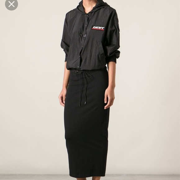 Dkny Dresses & Skirts - NWT! DKNY Open Ceremony Hoodie Dress XS